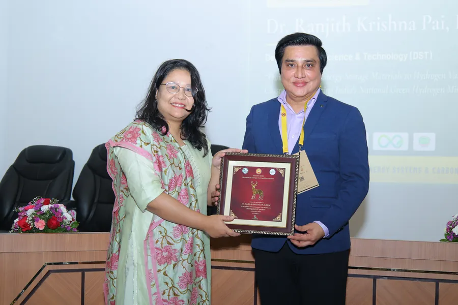 Felicitation of Dr. Ranjith Krishna Pai, Department of Science & Technology