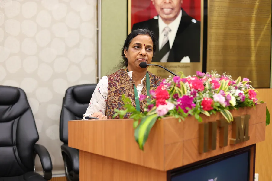 An invited lecture at the A. M. M. Arunachalam Auditorium