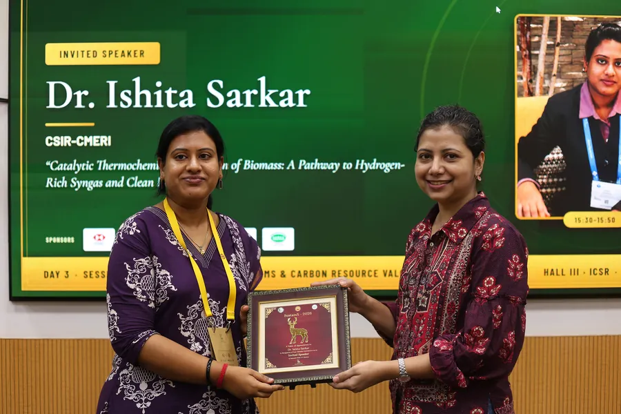 Felicitation of Dr. Ishita Sarkar, CSIR-CMERI