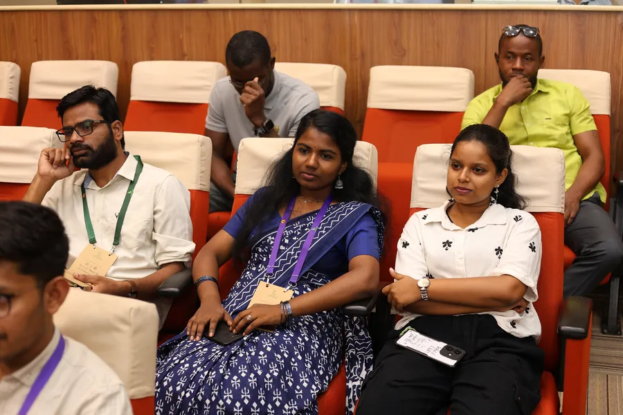 Delegates following a session at IC&SR