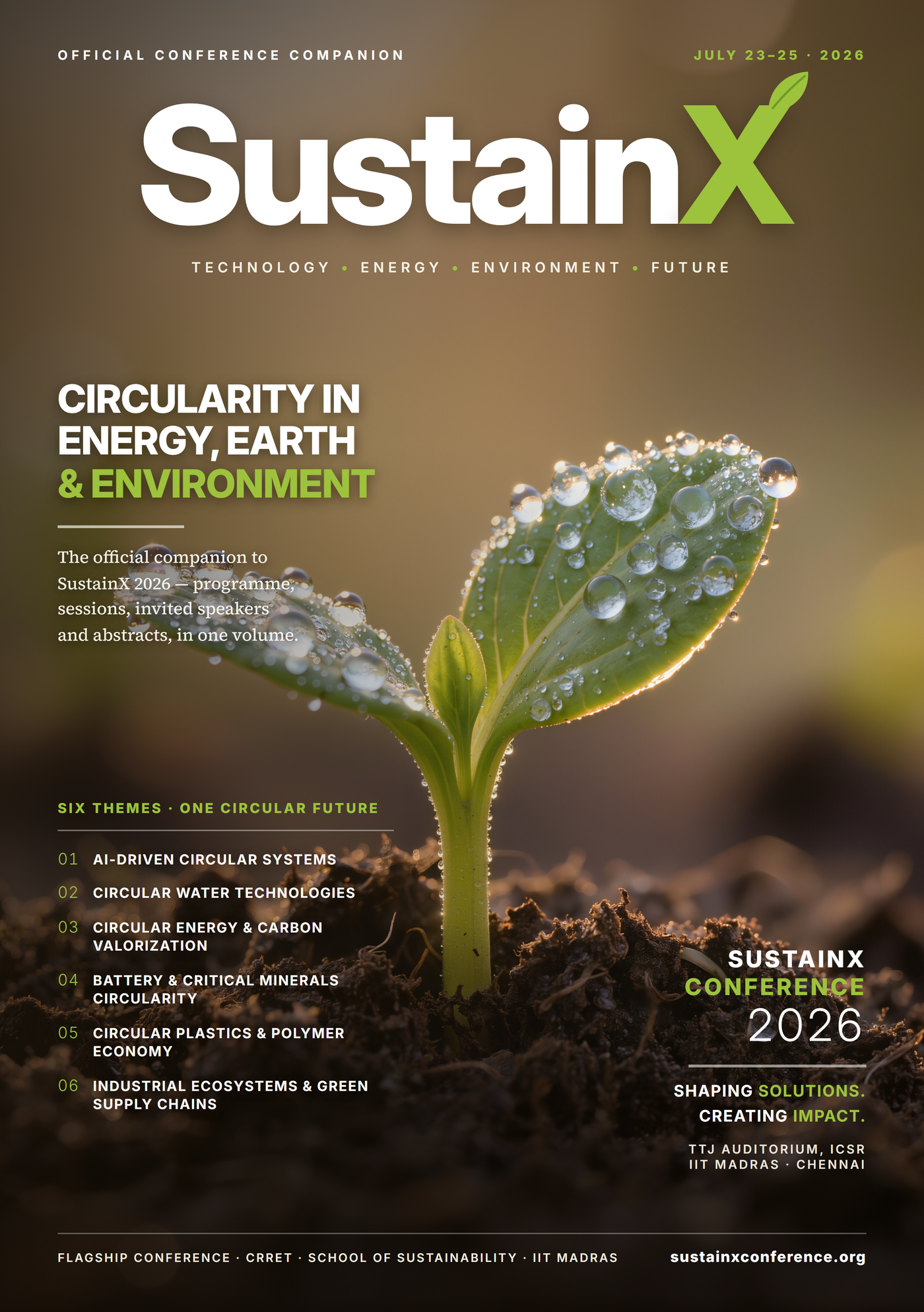 SustainX 2026 Conference Proceedings — Companion Volume cover